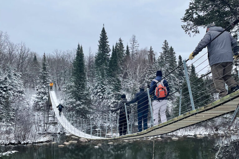 cpaws manitoba pinawa hike bridge main november 2021 768x512